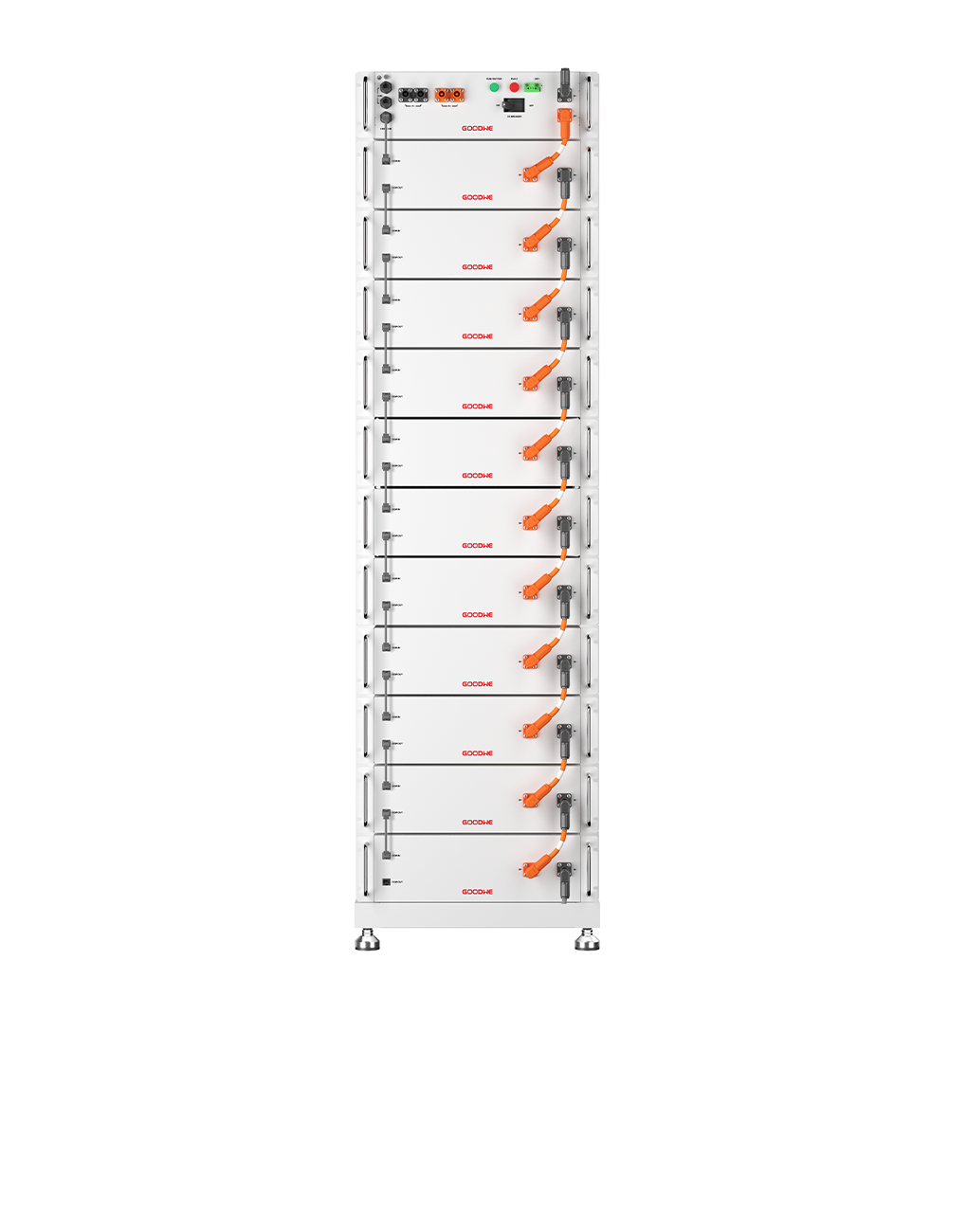 Battery stack in the MOKOM lineup